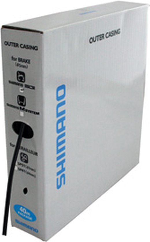 Shimano buitenkabel voor remmen, 40m op rol.