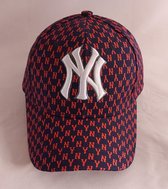 New York Yankees cap pet Blauw/Rood MLB Unisex NY pet Blue/Red