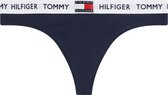 Tommy Hilfiger dames Tommy 85 string (1-pack), blauw -  Maat: XS