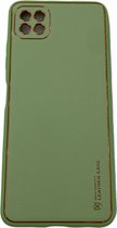 ZKl Telecom Telefoonhoesje - Back Cover - Geschikt Voor Samsung Galaxy A22 5G - Groen