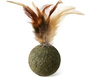 Nayeco Catnip Ball With Feather  | 4.2 cm