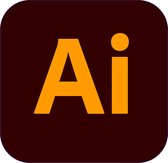 Adobe CC illustrator 2022 - Windows - 1 Apparaat - 1 Jaar+licentie - Nederlands / Engels / Frans / Duits