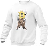 Crypto Kleding - Bitcoin Bull #2 - Trui/Sweater