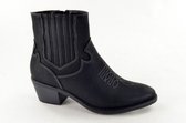 FABULOUS FABS WESTERN BOOTS BLACK