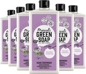 Marcel's Green Soap Afwasmiddel Lavendel & Rosemarijn - 6 x 500 ml
