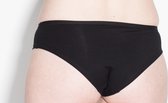 Cato- Boetiek Mini slip - 38 - zwart - 1 doosje met 2 slips
