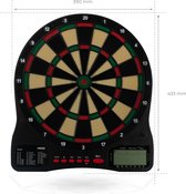 KOTO Soft 590, Elektronisch Dartbord, Dartbord met Softtip Darts, E-Darts Multiplayer, 32 spellen en meer dan 590 variaties, Professioneel Elektronisch Dartspel, DartSet.