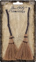 Idea-ology Tim Holtz Halloween Broomsticks (TH94176)
