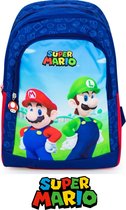 Super Mario tas Rugzak | Schooltas | Rugtas Populaire game  | Rugzak 38 cm 2 vakken 20L