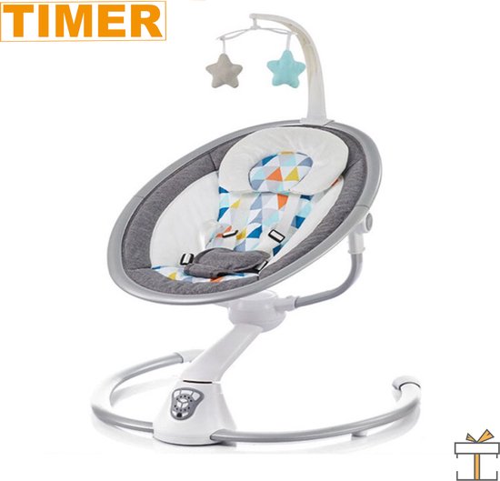Happyment® Elektrische babyschommel - Wipstoel - Babyswing wipper - Wieg - Wipstoeltjes voor baby van Happyment — afbeelding 4