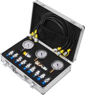 Dakta®  Manometer | 8500PSI | Hydraulisch |  Drukmeter | Koelmeter | Complete set