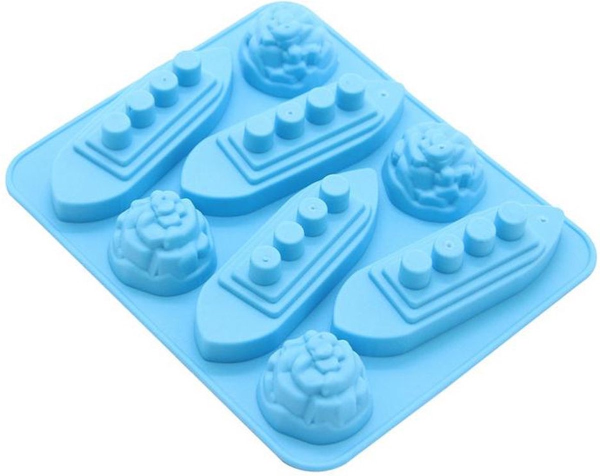 Ijsmal In Titanic Vorm - Siliconen Mal - Ijsblokjes Zomer Vakantie - Zomer - Vakantie - Ijsklontjes - Ijsblokjesvorm - ijsblokvormen - ice block molds - Schip