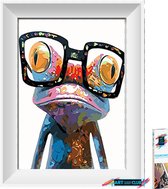 Artstudioclub®  Diamond painting volwassenen 25x30 cm Kikkers