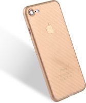 Apple iPhone 7 Hoesje - Mobigear - Ultra Slim Serie - Hard Kunststof Backcover - Goud - Hoesje Geschikt Voor Apple iPhone 7