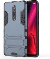 Xiaomi Mi 9T Hoesje - Mobigear - Armor Stand Serie - Hard Kunststof Backcover - Marineblauw - Hoesje Geschikt Voor Xiaomi Mi 9T