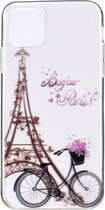 Apple iPhone 12 Hoesje - Mobigear - Design Serie - TPU Backcover - Eiffel Tower - Hoesje Geschikt Voor Apple iPhone 12