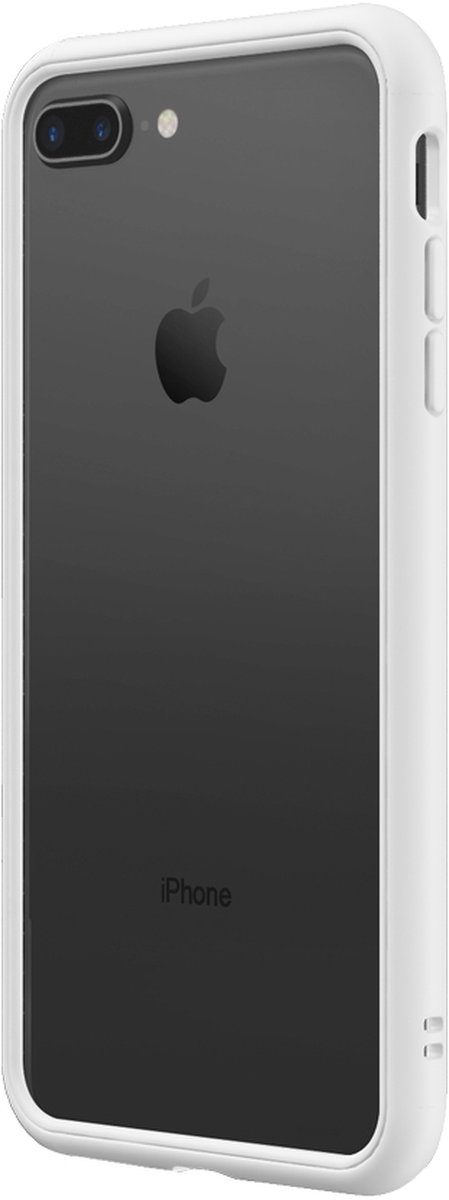 Apple iPhone 7 Plus Hoesje - Rhinoshield - CrashGuard NX Serie - Hard Kunststof Bumper - Wit - Hoesje Geschikt Voor Apple iPhone 7 Plus