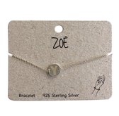 Armband - Letter Y - Initiaal - 925 Sterling zilver - 17 tot 19 Centimeter verstelbaar - Damesdingetjes