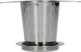 P&T Tea Infuser Fijn zeef met deksel - stainless steel / edelstahl