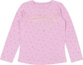Roze shirt met sterren / 8-9 jaar 134 cm