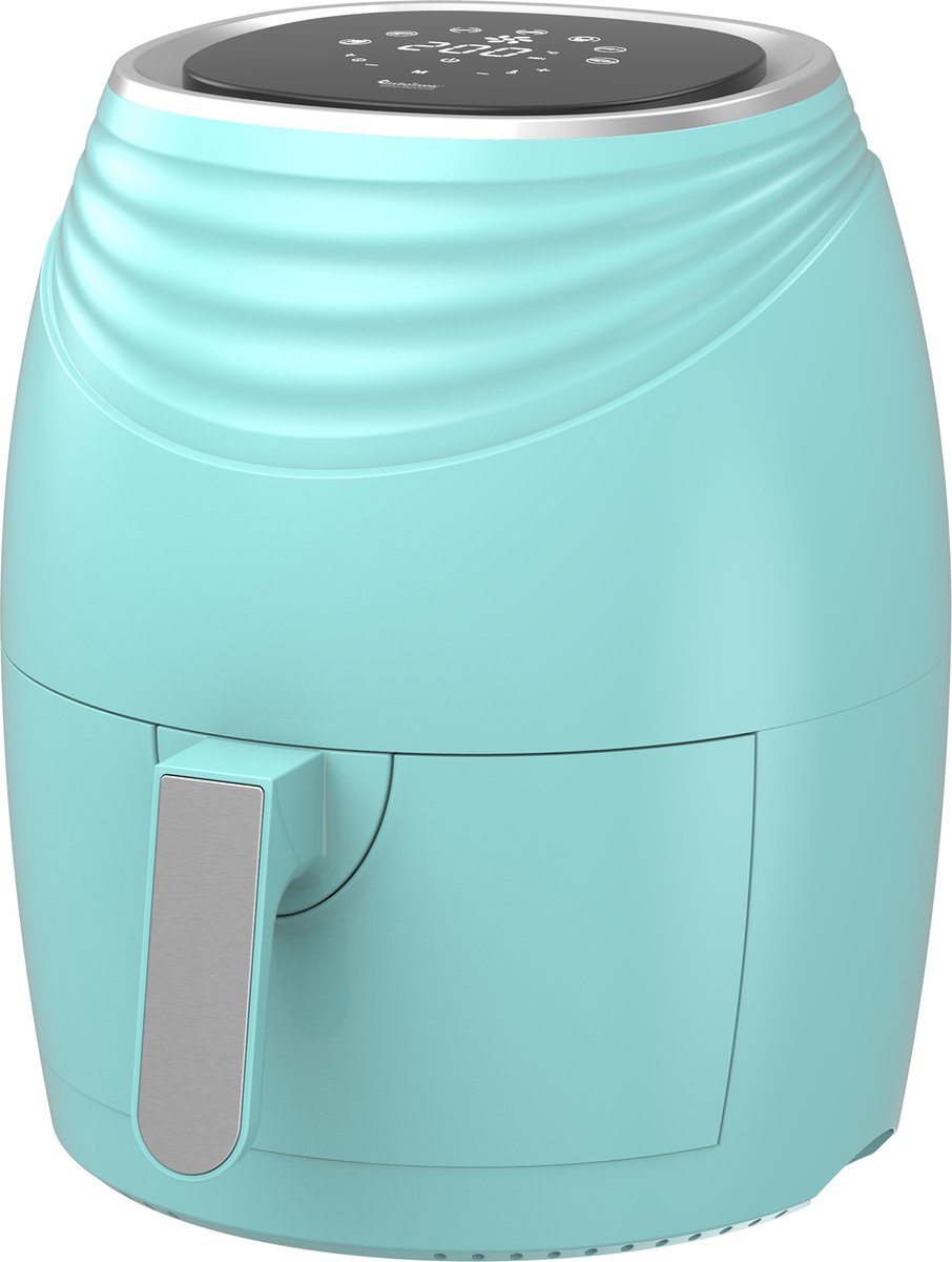 TurboTronic AF11D Digitale Airfryer Heteluchtfriteuse 3.5L Turquoise