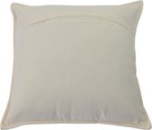 Goround - sierkussen off - white velvet - maat 45x45 cm