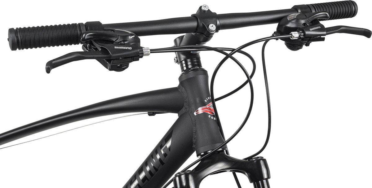 Ks Cycling Fiets Hardtail mountainbike 27,5 inch Larrikin aluminium frame - 46 cm