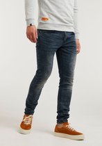 Chasin' Jeans Slim-fit jeans EGO New Raven Donkerblauw Maat W27L32