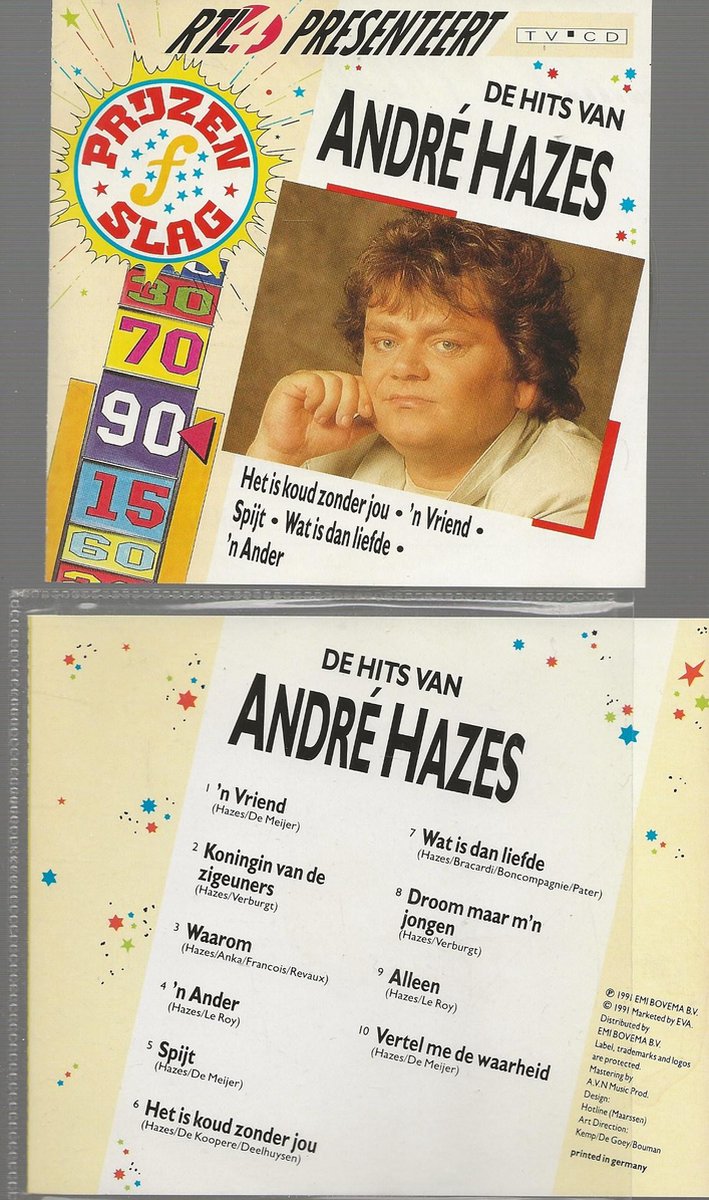 RTL4 - DE HITS van ANDRE HAZES