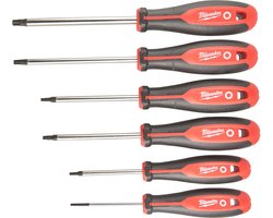 Milwaukee Tri-lobe Torx Schroevendraaier set 6- delig - 4932471809