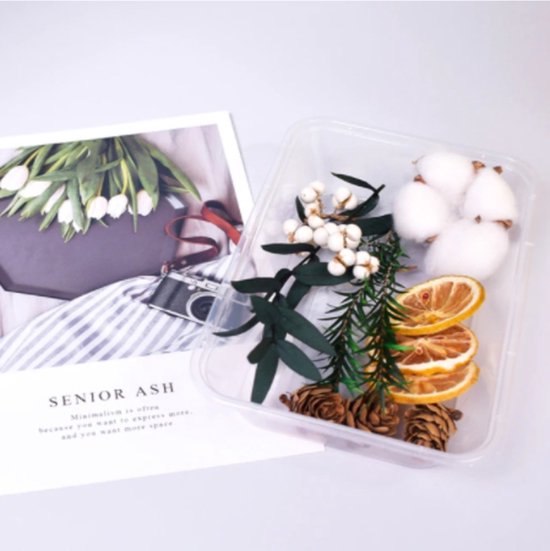 8x12Houten Gedroogde Bloem Fotolijst Decoratie Lijst Gedroogde Bloem Display Stand Decoratieve Drijvende Fotolijst (primaire kleur
