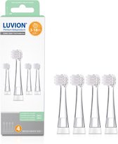 Tête de brosse Luvion - Set de 4 - convient aux bébés de 3 à 18 mois