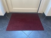 Schoonloopmat Robijn - Rood - Antislip - 55 x 75 cm