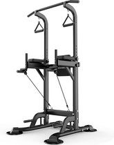 Ellanora® Pull up bar - Multifunctionele Pull up station met pushup bars - Paralettes - Fitnessrek - Thuis sporten - Krachtstation