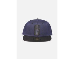 Rainbow Six Siege Snapback Pet Logo Blauw/Zwart
