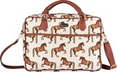 Laptoptas - Luxe gobelinstof - Whistlejacket - George Stubbs - Paarden - Paard - Kunst