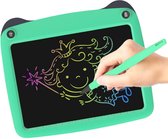 LCD Tekentablet kinderen - 19 x 22cm - Tekenbord kinderen - 8.5mm dik - Alternatief magnetisch tekenbord - Groen