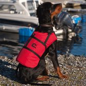 REGATTA Norwegian Lifeguard Dogvest / Zwemvest Hond - Maat L (gewicht hond: 15-25 kg) - Red / Black