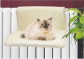 Topmast Radiator hangmat - Fleecebed voor de kat - Beige