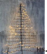 Home Society - Tree Wall - Bonn -Maat L - Kerstverlichting - Wand kerstboom- 240cm