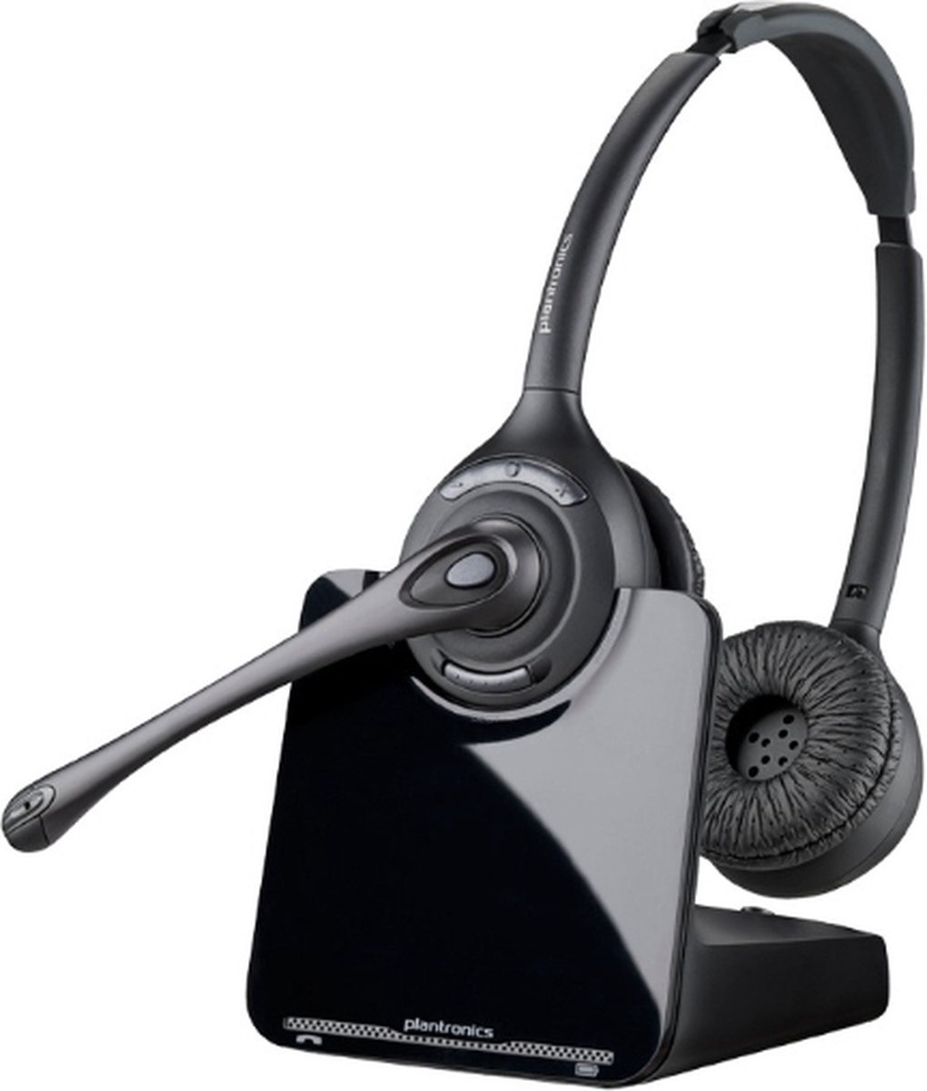 Plantronics CS520 - Draadloze Headset - Dubbel Oorschelp - DECT Technologie