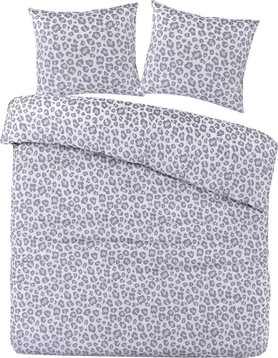 Day Dream Sara - Dekbedovertrek - Tweepersoons - 200x200/220 cm + 2 kussenslopen 60x70 cm - Grijs
