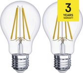 Emos Led lampen | E27 fitting| 2 stuks | 6 Watt | LED lamp | A++ energie label |