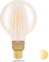 Marmitek Marmitek Glow LI - Smart Wifi Lamp - Industriële Look- Filament - LED Lamp - Geen hub benodigd - Warm Licht - E27 - 6W = 40W - LED - Slimme verlichting - Smart me