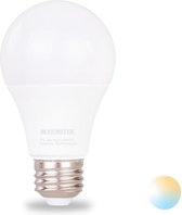 Marmitek Glow MO - Smart Wifi Lamp - Bediening Via App - Geen Hub Benodigd - E27 - KLEUR / KOUD WIT A60 , 9W = 60W - LED - RGB - Smart me