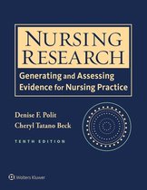 Test Bank For Nursing Research: Generating and Assessing Evidence for Nursing Practice 10th Edition By Denise F. Polit 9781496300232 Chapter 1-31 Complete Guide .