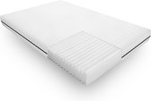 Matras - 90x190 - 7 zones - koudschuim - premium plus tijk - 15 cm hoog - Zacht