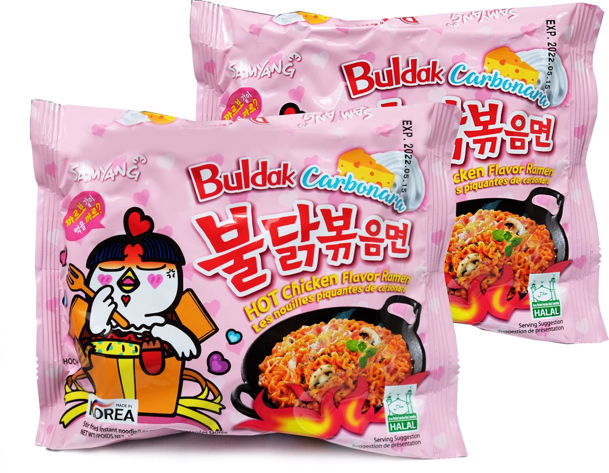 Buldak Ramen poulet épicés Carbonnara Samyang – Break-in