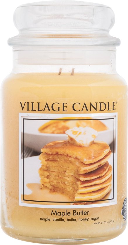Village Candle Large Jar Maple Butter