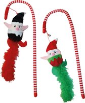 Croci Kattenhengel - Kerstmis Xmas Elf assorti - 33 cm